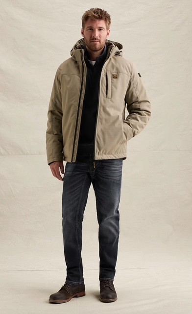 Afbeelding van PJA2508106 - 8011 - SRATOR Melange Twill - Semi Long Jacket - PME LEGEND