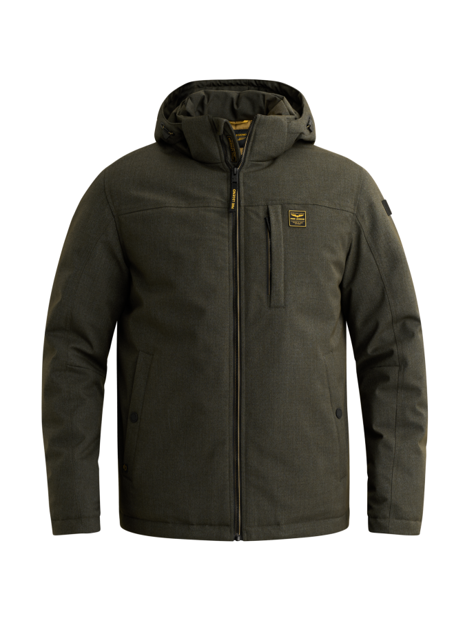 Afbeelding van PJA2508106 6425 - STRATOR Melange Twill - Semi Long Jacket - PME LEGEND