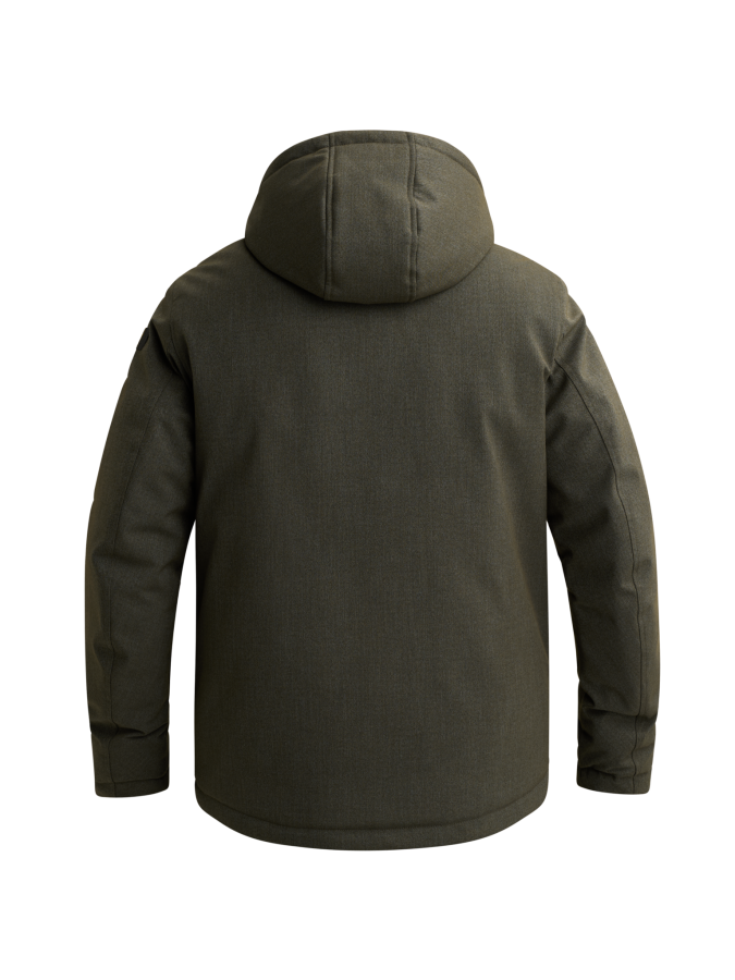 Afbeelding van PJA2508106 6425 - STRATOR Melange Twill - Semi Long Jacket - PME LEGEND