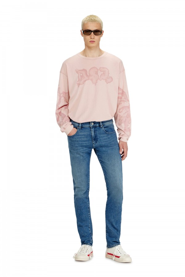 Afbeelding van D-STRUKT 0HDBK - Heren Denim  Tapered Fit - DIESEL
