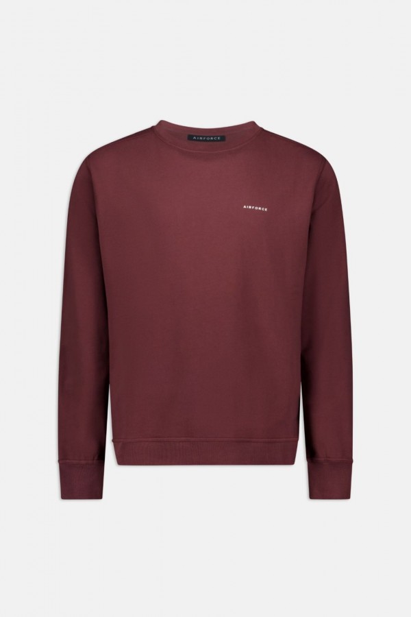Afbeelding van GEM1178 - Bitter Chocolate White - Sweater -  Airforce