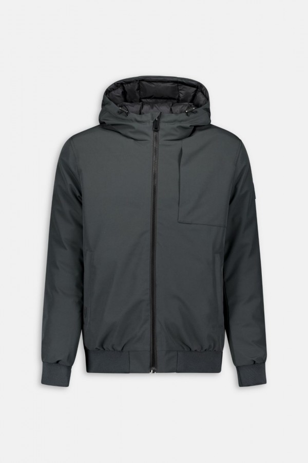 Afbeelding van FRM1165970 - HOODED REVERSIBLE - Gun Metal Jack - AIRFORCE
