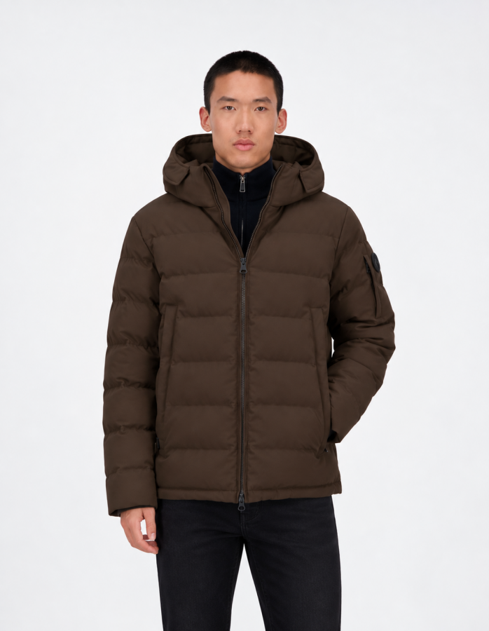 Afbeelding van MITCHELL PARKA Dark Coffee - Heren Jack - Airforce