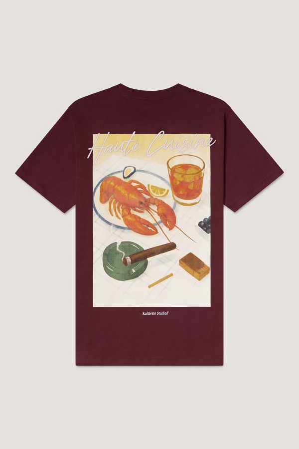 Afbeelding van 2601030206 CUISINE 434 Fig - T-Shirt - Kultivate