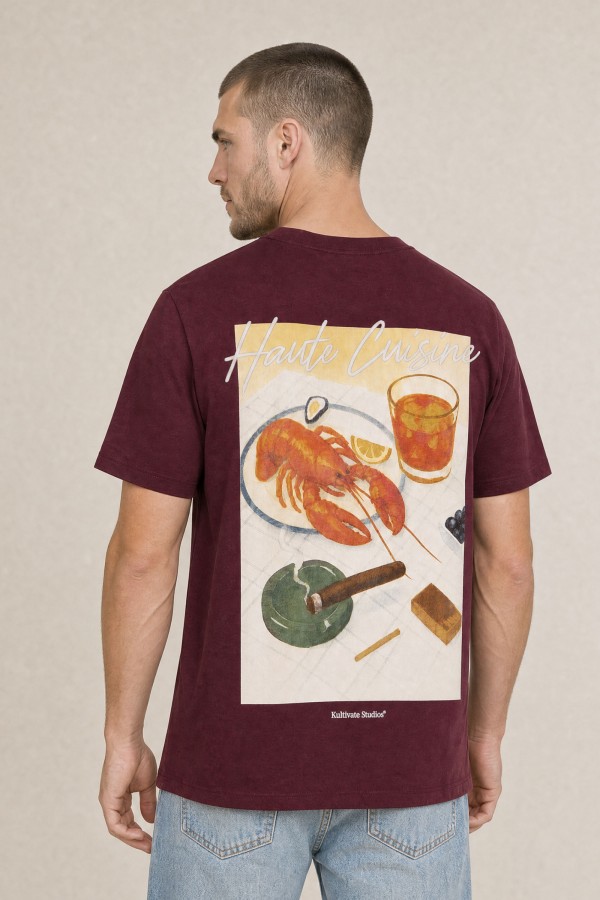 Afbeelding van 2601030206 CUISINE 434 Fig - T-Shirt - Kultivate