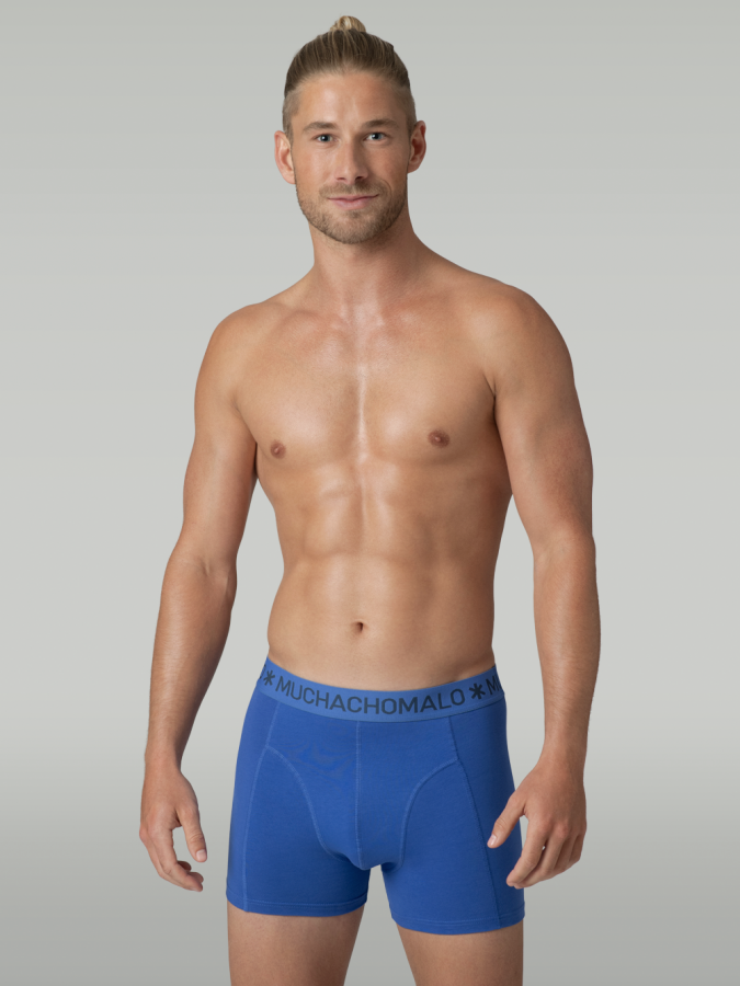 Afbeelding van SOLID1010 688 -  Uni Heren Boxers - Muchachomalo
